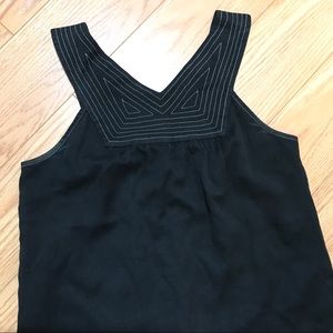 Walter by Walter Baker Black Loose Fit Halter Top